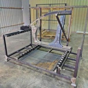 Side Body Panel Racking R & D Design.