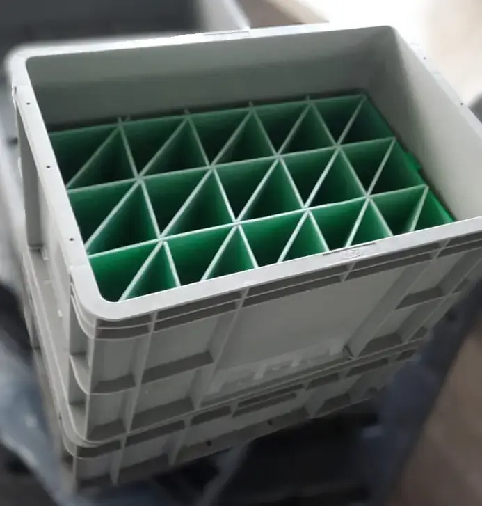 PP Corrugated Partition Maximize Space