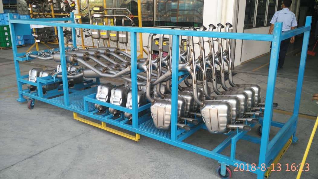 Full exhaust racking customize