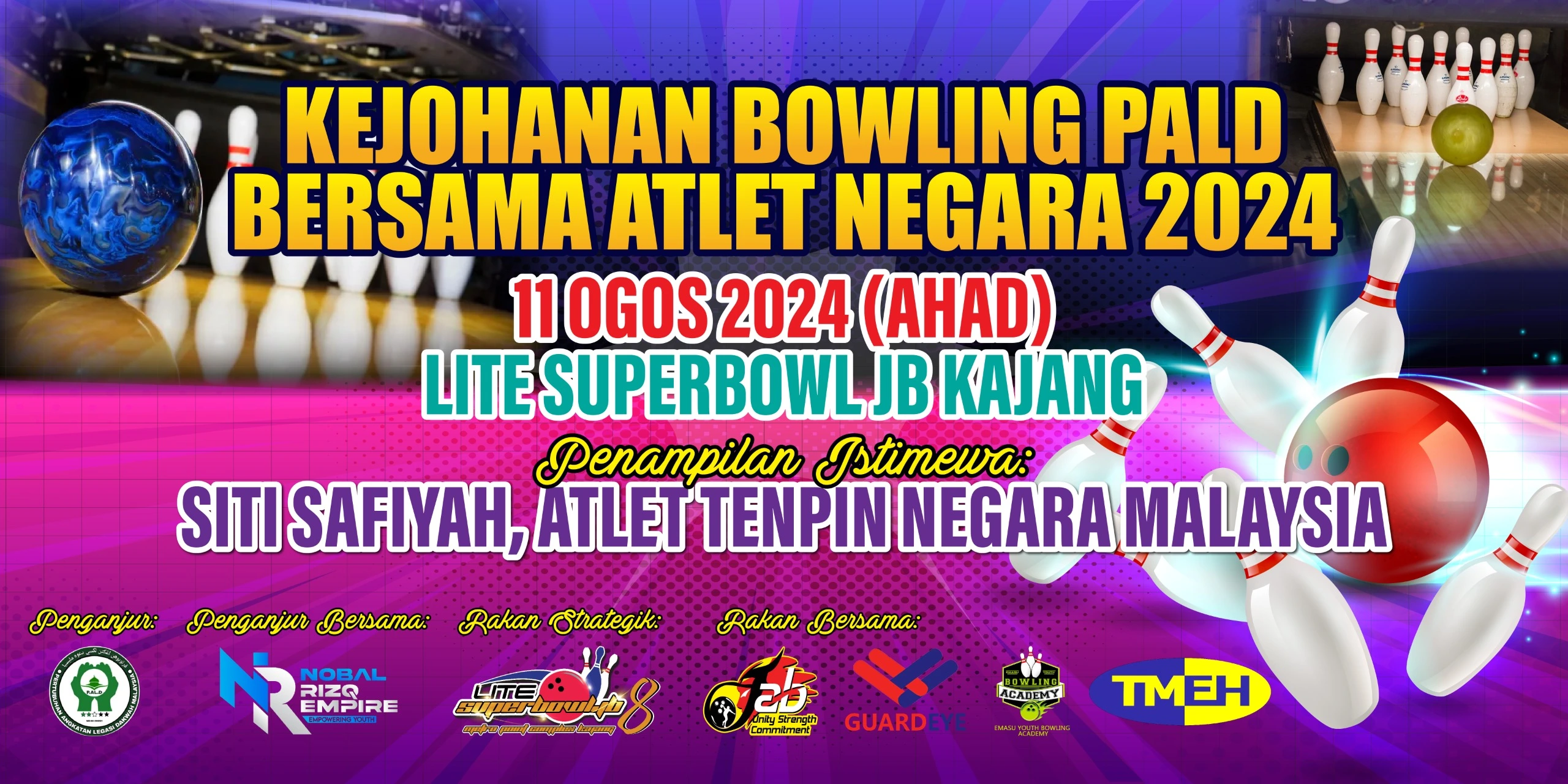 Kejohanan Bowling PALD Bersama Atlet Negara 2024