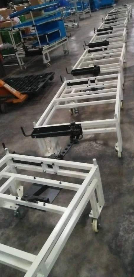 AGV Kitting Trolley Base