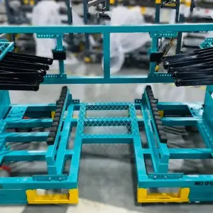 Fragile Material Supply Trolley